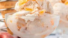 No-Churn Peach Ice Cream Thumbnail
