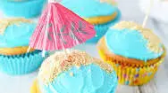 Easy Beach Birthday Cupcakes Thumbnail