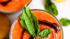 Peach Basil Gazpacho Thumbnail