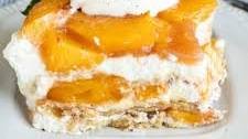 No-Bake Peach Icebox Cake Thumbnail