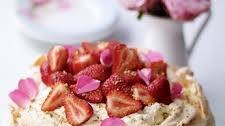 Strawberry Rose Petal & Pistachio Pavlova Thumbnail