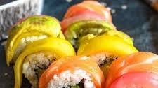 Rainbow Roll Sushi Recipe Thumbnail