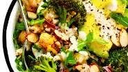 Roasted Broccoli Farro Bowls Thumbnail