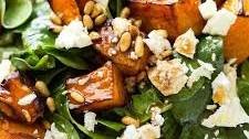 Roast Pumpkin, Spinach and Feta Salad Thumbnail