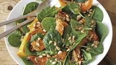 Pumpkin and spinach salad Thumbnail