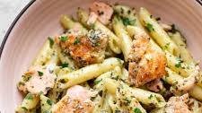 Salmon Pesto Pasta Thumbnail