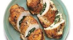 Spinach & Feta Stuffed Chicken Breasts Thumbnail