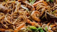 Filipino Noodles with Pork and Shrimp (Pancit Canton) Thumbnail