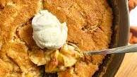 Cast Iron Skillet Peach Cobbler Thumbnail