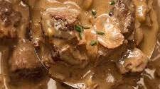 Slow cooker beef stroganoff recipe Thumbnail