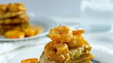 Fried Green Tomatoes with Shrimp Cajun Sauce Thumbnail