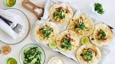 Chorizo and Potato Tacos with Cucumber Salsa Thumbnail