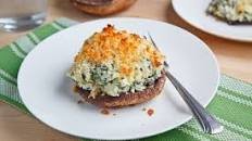 Portobello Mushrooms Stuffed with Spinach and Artichoke Dip Thumbnail