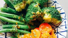 Steamed Vegetables w/ Lemon Chive Butter (Low FODMAP, GF) Thumbnail