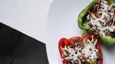Stuffed Bell Pepper Boats Thumbnail