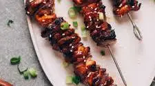 Grilled Teriyaki Chicken Skewers (Quick Marinating!) Thumbnail