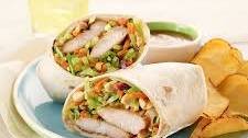 Thai Peanut Chicken Wrap Thumbnail