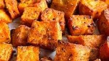 Crispy Roasted Sweet Potatoes Thumbnail