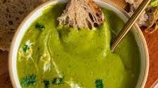 Vegan Creamy Mint Pea Soup Thumbnail