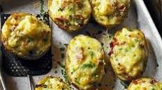 Cheesy stuffed baked potatoes Thumbnail