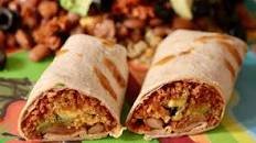 Vegan Quinoa Chorizo Loaded Breakfast Burrito Thumbnail