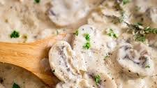 Creamy Mushroom Sauce Recipe Thumbnail