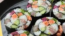 Japanese Colorful Roll Sushi Thumbnail