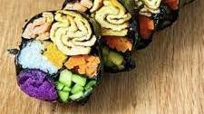 Japanese 6-color Rainbow Sushi Roll Thumbnail