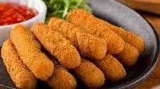 Easy Fried Mozzarella Sticks Recipe Thumbnail