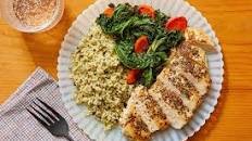 Italian-Style Chicken & Couscous with Carrots, Currants & Kale Thumbnail