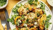 Sheet Pan Herby Lemon Garlic Chicken and Potatoes Thumbnail