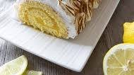 Bûche de Noël roulée façon tarte citron meringuée + vidéo Thumbnail