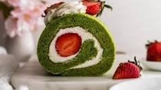 Matcha Swiss Roll Cake Thumbnail