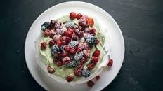 Matcha cream pavlova Thumbnail