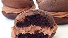 Nutella Stuffed Chocolate Whoopie Pies Thumbnail