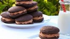 Chocolate Whoopie Pies with Nutella Buttercream Filling Thumbnail