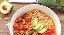 Quinoa Power Bowl with Tempeh Thumbnail