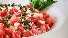 Watermelon, Feta & Mint Salad Recipe Thumbnail