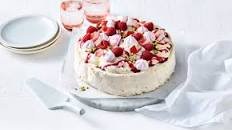 Raspberry rose pavlova Thumbnail