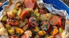Foil Packet Kielbasa & Potatoes Thumbnail
