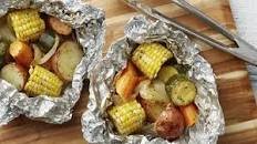 Grilled Vegetable Foil Packs Thumbnail