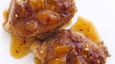 Spicy Peach-Glazed Pork Chops Thumbnail