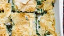 Spanakopita Recipe (Greek Spinach Pie) Thumbnail