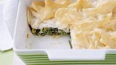 Spinach and feta pie Thumbnail