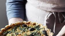 Spinach, olive & feta tart Thumbnail