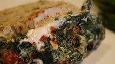 Pork Chops Stuffed with Feta and Spinach Thumbnail