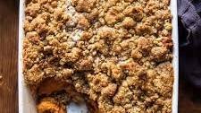 Cinnamon Streusel Swirled Maple Sweet Potato Casserole Thumbnail