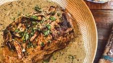 Maple Mustard Pork Chops with Cider Pan Sauce Thumbnail