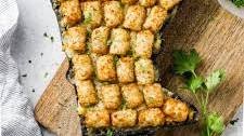 Vegetarian Tater Tot Hotdish (Casserole) Thumbnail