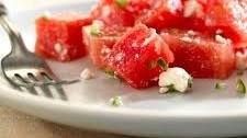 Watermelon and Feta With Lime and Serrano Chili Peppers Thumbnail